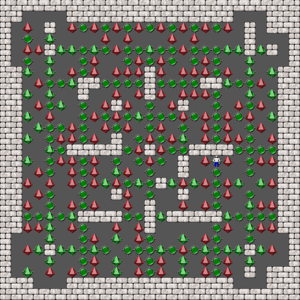 Сокобан Bugs Collection 138 уровень 64